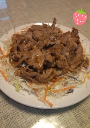 ポン酢にハマったワタシの生姜焼き～♪-レシピのメイン写真