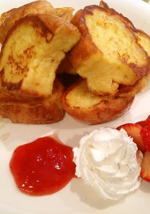 フランスパンでしっとりフレンチトースト-レシピのメイン写真