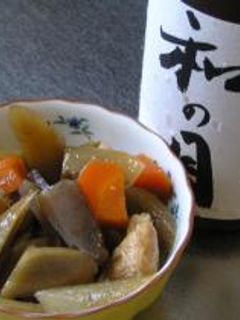 鶏ごぼうの炒め煮-レシピのメイン写真
