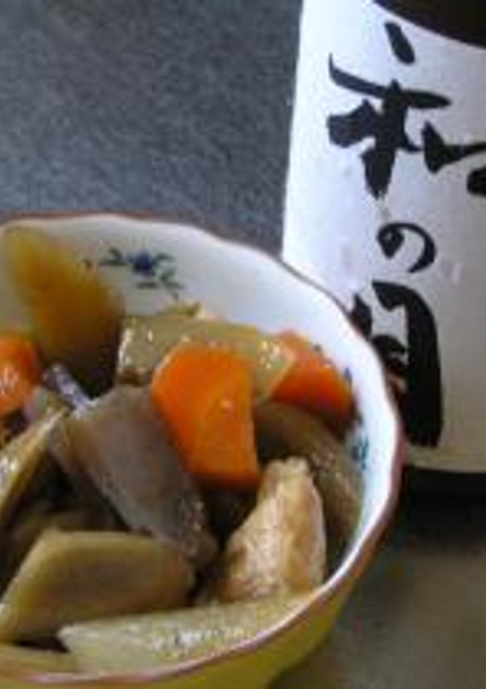 鶏ごぼうの炒め煮-レシピのメイン写真