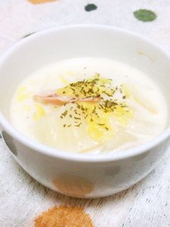 白菜とベーコンのミルク煮-レシピのメイン写真
