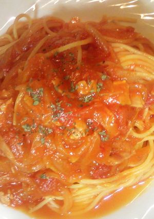ニンニクが苦手な人のために作ったパスタ！-レシピのメイン写真