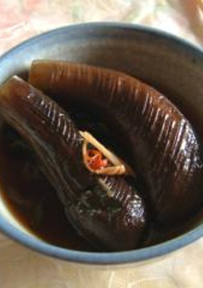 茄子の揚げ漬し-レシピのメイン写真