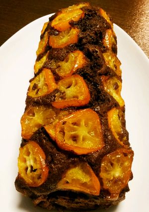 金柑DEチョコパウンドケーキ♪-レシピのメイン写真
