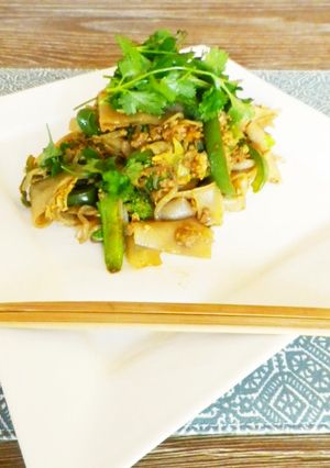 タイ料理ผัดซีอิ๊วパッシーユー♥-レシピのメイン写真