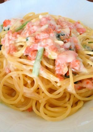 クリーミークリームパスタ♡♡-レシピのメイン写真