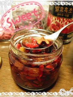 ザクロ酢漬けドライフルーツ-レシピのメイン写真
