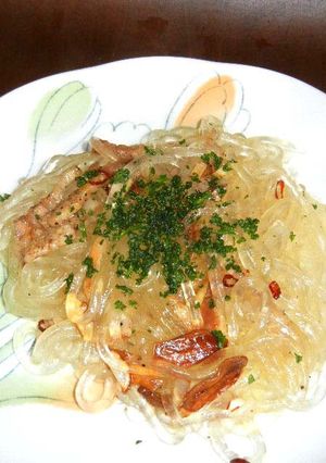 葛切りのペペロンチーノ-レシピのメイン写真