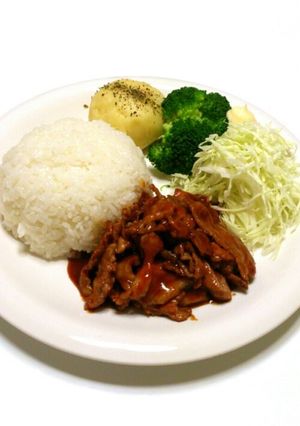 簡単！節約！安～いお肉でポークチャップ♪-レシピのメイン写真