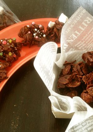 バレンタイン♡簡単大量ロシェ(岩)チョコ-レシピのメイン写真