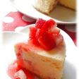 いちごとホワイトチョコのNYチーズケーキ