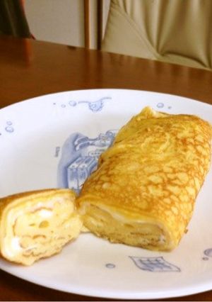 うちの黄金比☆めんつゆで卵焼き-レシピのメイン写真