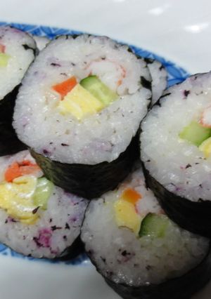 スギヨの香り箱でかに☆恵方巻-レシピのメイン写真
