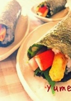 すぐできる恵方巻き*-レシピのメイン写真