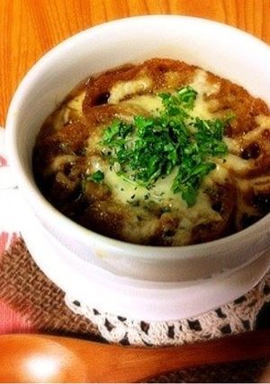 本格オニオングラタンスープ☆時短-レシピのメイン写真