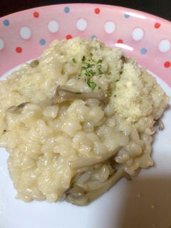 本場!五つ星レストラン風きのこリゾット-レシピのメイン写真