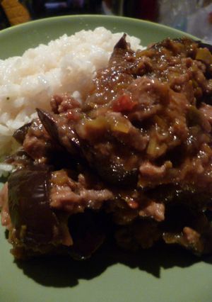 *なすとひき肉の中華炒め*-レシピのメイン写真