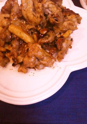 豚肉とエリンギの塩麹オイスター炒め-レシピのメイン写真