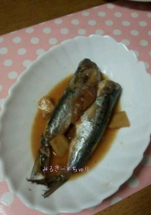 美味しい＊鰯の梅肉と生姜煮-レシピのメイン写真