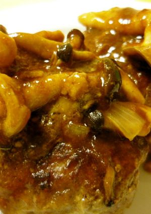☆カマンベールチーズ入りハンバーグ☆-レシピのメイン写真