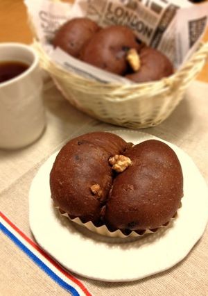 バレンタインチョコブレッド-レシピのメイン写真