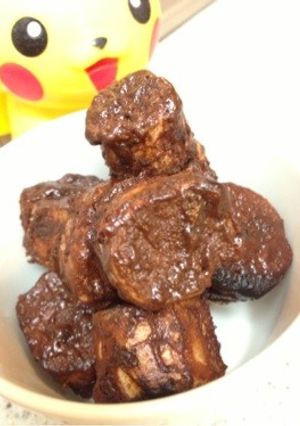 お麩で♪簡単焼きチョコ-レシピのメイン写真