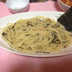 お茶漬けパスタ-レシピのメイン写真