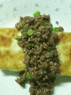 豆腐ステーキのそぼろあんかけ-レシピのメイン写真