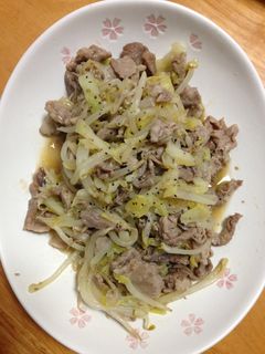 豚肉の塩野菜炒め-レシピのメイン写真