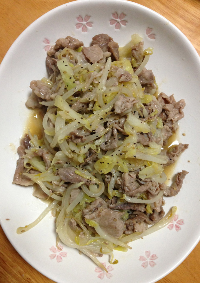 豚肉の塩野菜炒め-レシピのメイン写真
