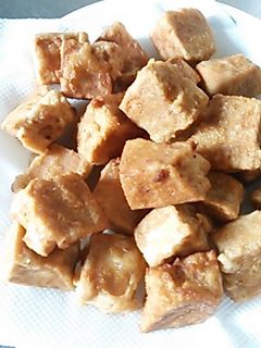 高野豆腐の唐揚げ♪♪-レシピのメイン写真