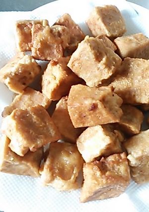 高野豆腐の唐揚げ♪♪-レシピのメイン写真