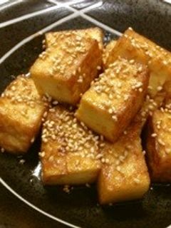 簡単すぎる☆厚あげステーキ☆2-レシピのメイン写真