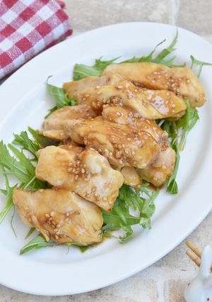 やわらか～い♪鶏むね肉の照り焼き-レシピのメイン写真