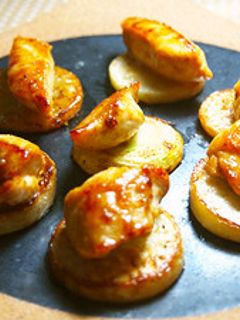 ササミとカブのワサビバター焼き-レシピのメイン写真