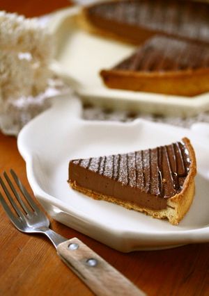 簡単♪チョコプリンタルト-レシピのメイン写真