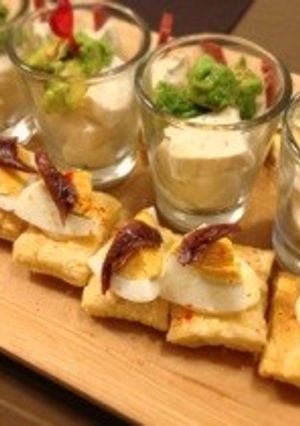 アンチョビ卵のおつまみパイ-レシピのメイン写真