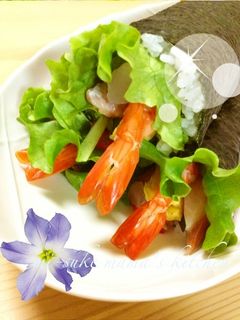 ஐஃ具沢山海鮮太巻き♥恵方巻きにも。ஐஃ-レシピのメイン写真