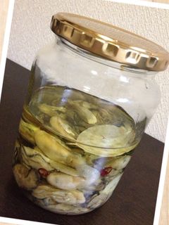 ハマる!牡蠣のオイル漬け-レシピのメイン写真