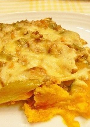 かぼちゃとドライカレーのグラタン-レシピのメイン写真