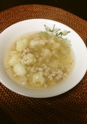 カリフラワーのホワイトスープ あんかけ風-レシピのメイン写真