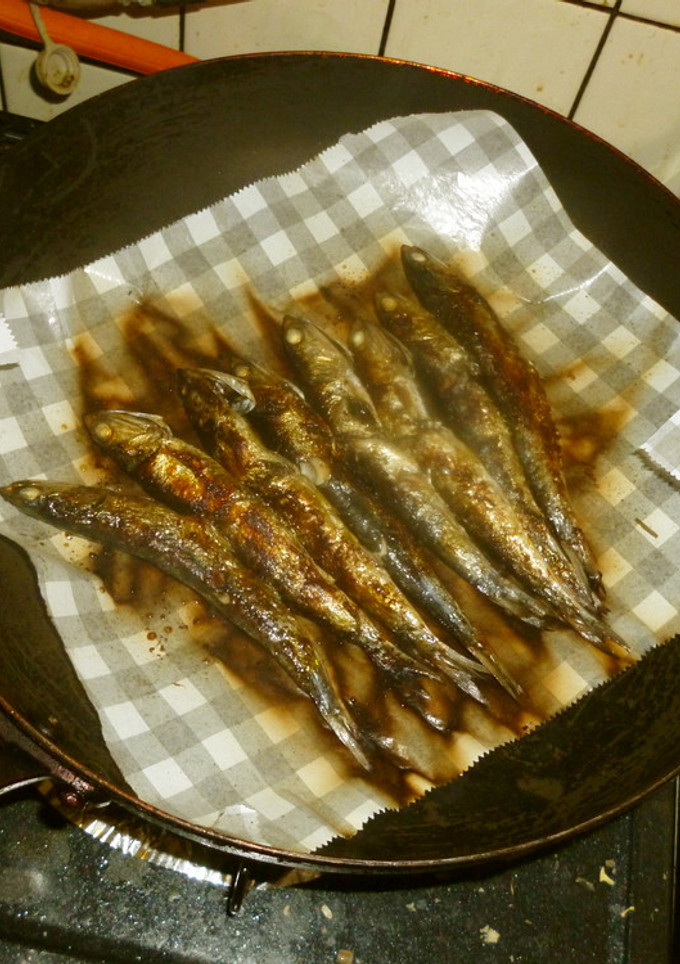 パパの焼きめざし（節分）-レシピのメイン写真