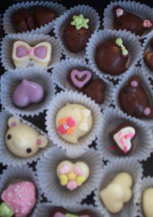 超簡単☆デコチョコ☆バレンタイン-レシピのメイン写真