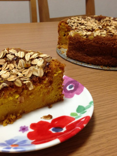 ふわふわ♫かぼちゃのケーキ-レシピのメイン写真