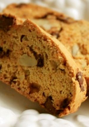 簡単過ぎ♪くるみとチョコのビスコッティ-レシピのメイン写真