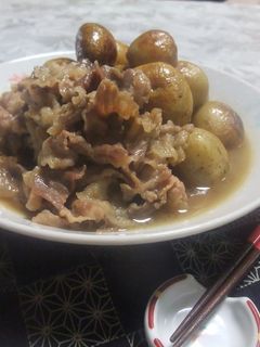 ○子じゃがと牛肉の煮物○-レシピのメイン写真