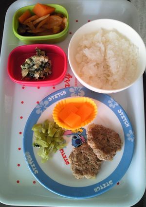 いわしハンバーグ離乳食幼児食掴み食べ-レシピのメイン写真