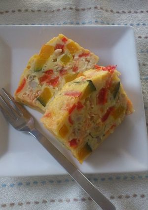 ベーキングパウダー無しのケークサレ-レシピのメイン写真