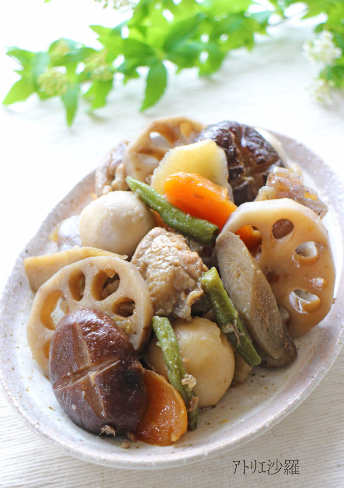 簡単♫炒めて煮込んで✿筑前煮/お煮しめ✿-レシピのメイン写真