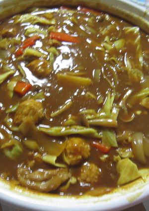 鶏だんごのカレーなべ-レシピのメイン写真